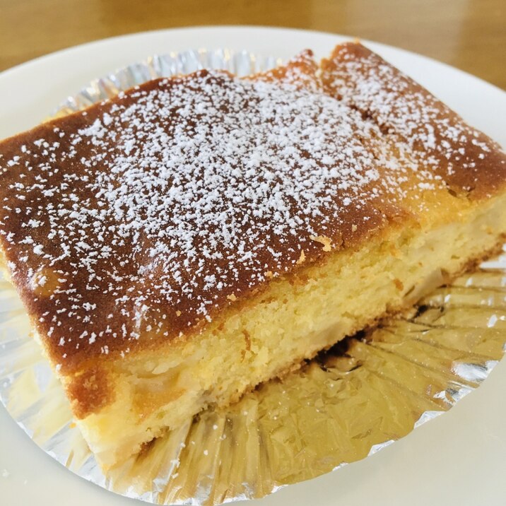 りんごケーキ　米粉入りで優しい甘さ